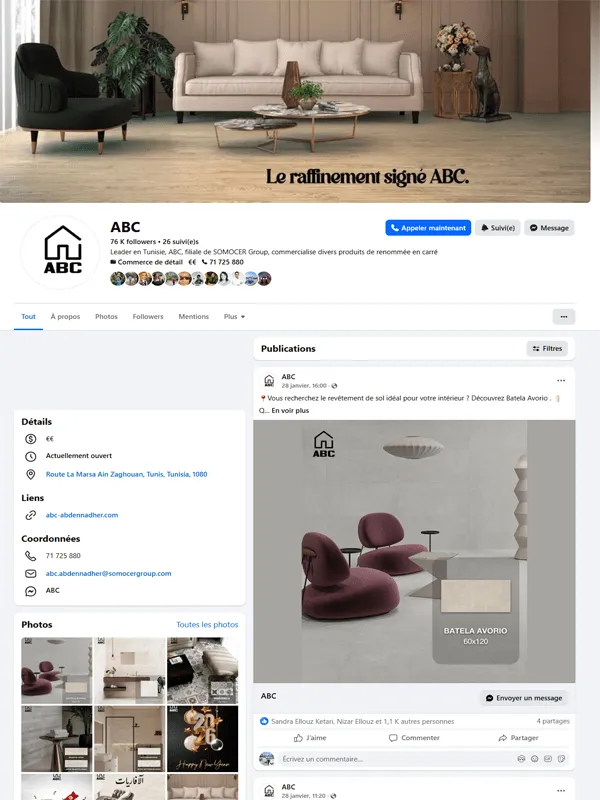 Développement de communauté digitale ABC - The Webside
